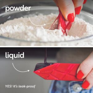 Polygons Flat Folding Measuring Spoons - Image 4