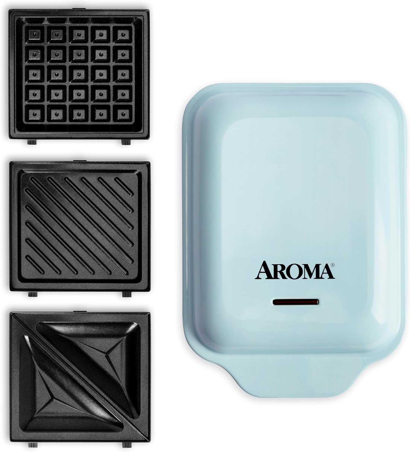 AROMA 3-in-1 Panini Press - Image 2