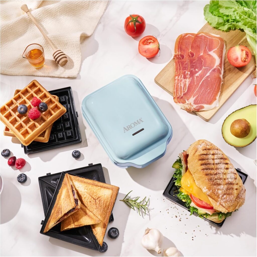 AROMA 3-in-1 Panini Press